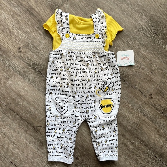 Pooh Overall set NWT - Picture 1 of 4